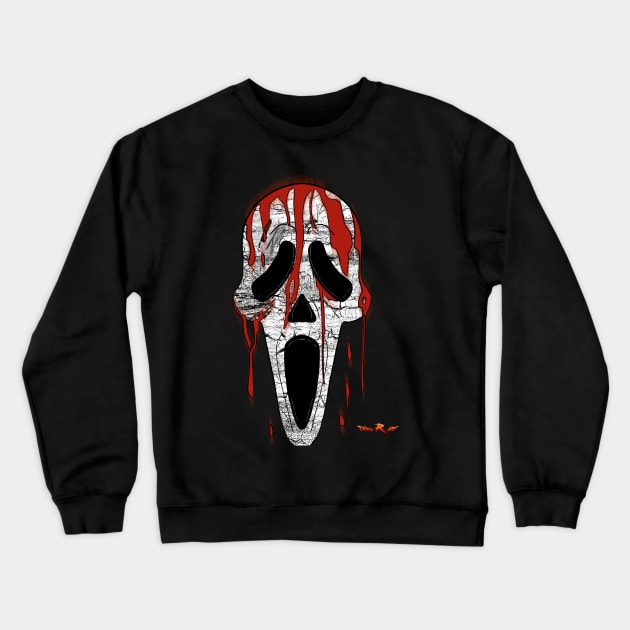 Scream 6 Art Crewneck Sweatshirt by Triple R Art